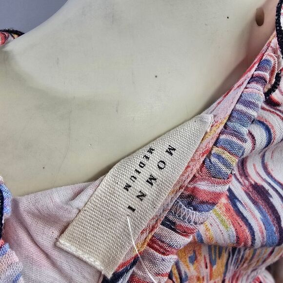 Elegant Multicolor Ruffled Dress R7 - Picture 6 of 7